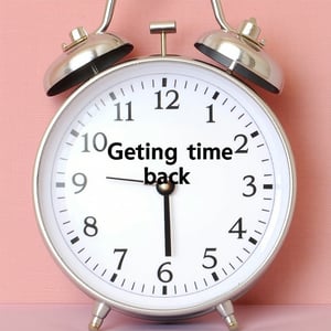 Getting time back refers to the process of reclaiming or optimizing ones schedule to create more free time for personal pursuits relaxation or selfcare This can involve strategies such as prioritizing tasks eliminating distractions delegating respons-1